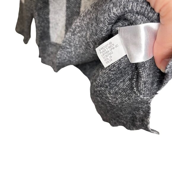 Banana Republic Extra Fine Merino Wool Blend Mock Neck Sweater Size M - Picture 5 of 5